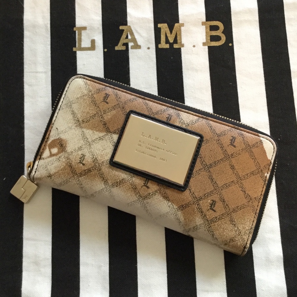L.A.M.B. Icon Stencil Wallet